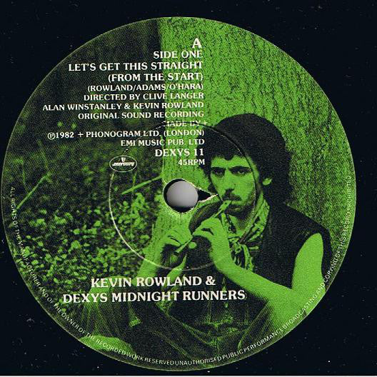 Kevin Rowland & Dexys Midnight Runners : Let's Get This Straight From The Start / Old (7", Single, Pap)