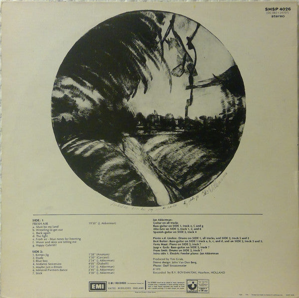 Jan Akkerman : Profile (LP, Album, RE, RP, EMI)