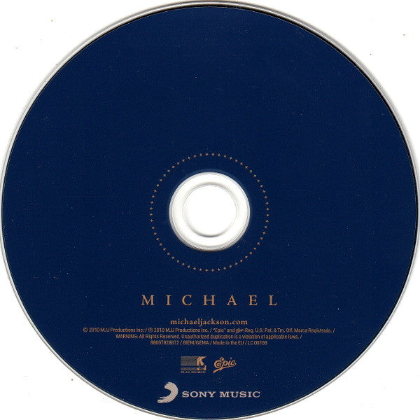 Michael Jackson : Michael (CD, Album, Son)