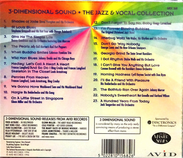 Various : The Jazz & Vocal Collection (CD, Comp)