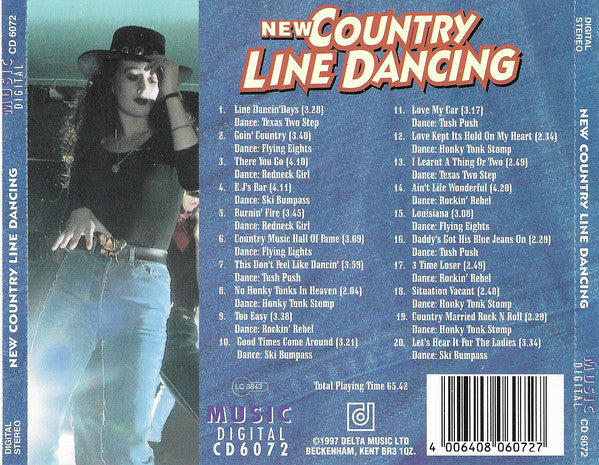 Various : New Country Line Dancing (CD, Comp)