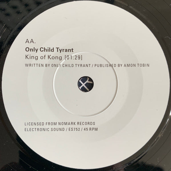 Amon Tobin / Only Child Tyrant : On A Hilltop Sat The Moon / King Of Kong (7", Single)