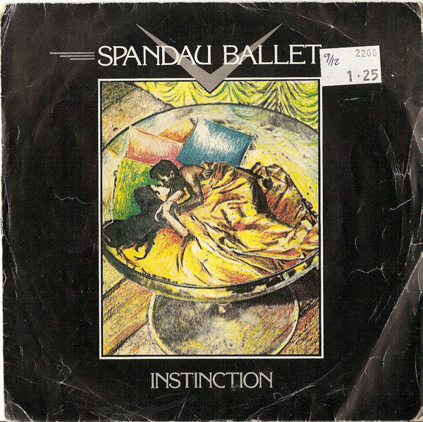 Spandau Ballet : Instinction (7", Single, Pap)