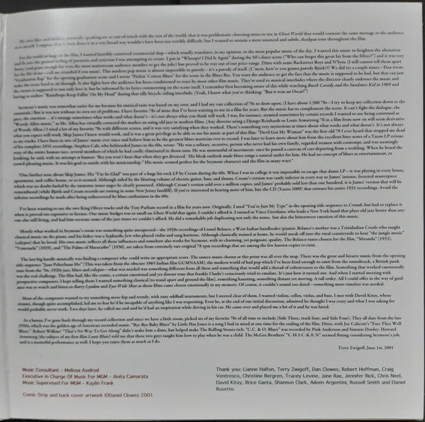 Various : Ghost World (Original Motion Picture Soundtrack) (2xLP, Comp)