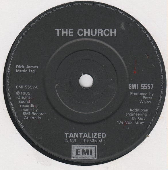 The Church : Tantalized (7", Single)