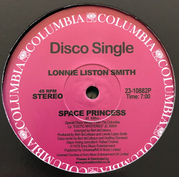 Lonnie Liston Smith : Space Princess / Quiet Moments (12", RSD, RE)
