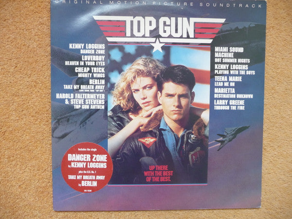 Various : Top Gun (Original Motion Picture Soundtrack) (LP, Album)