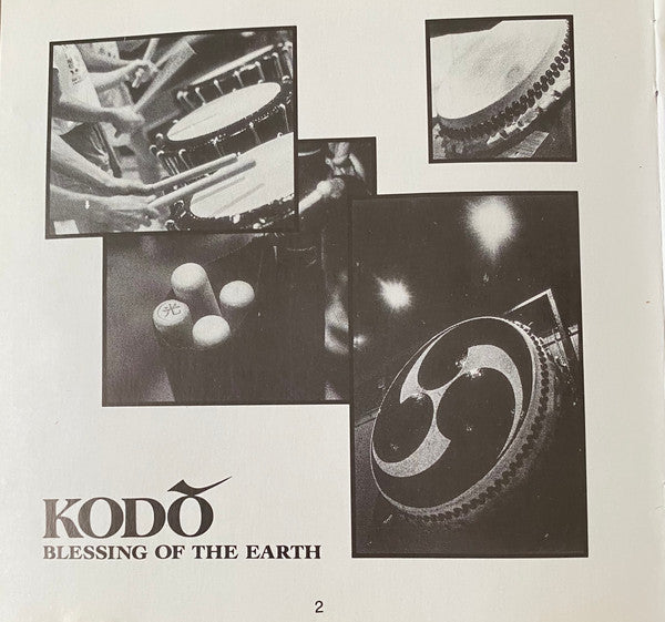 Kodō : Blessing Of The Earth (CD, Album)