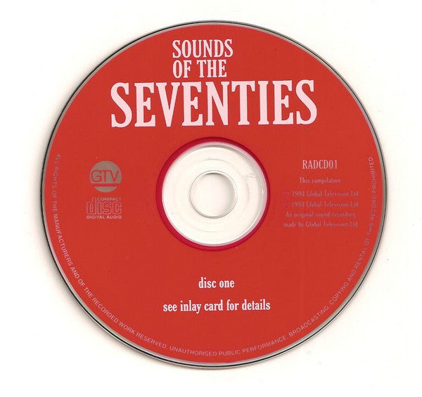 Various : Sounds Of The Seventies (2xCD, Comp)