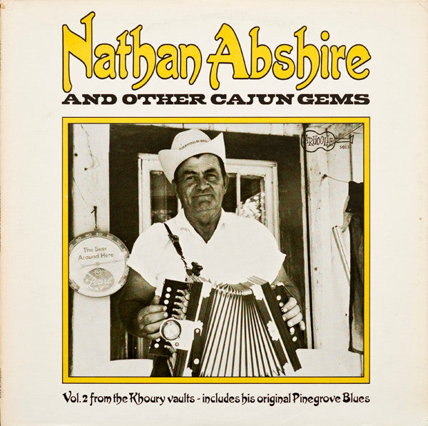 Various : Nathan Abshire And Other Cajun Gems (LP, Comp)
