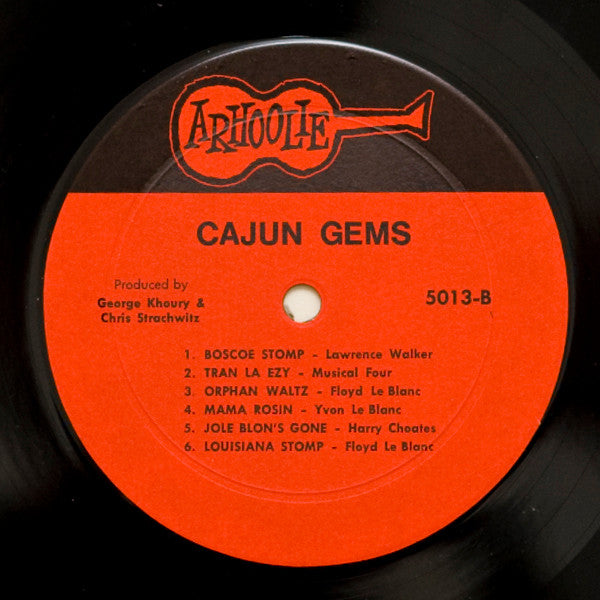 Various : Nathan Abshire And Other Cajun Gems (LP, Comp)