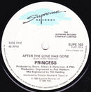 Princess : After The Love Has Gone (7", Single)