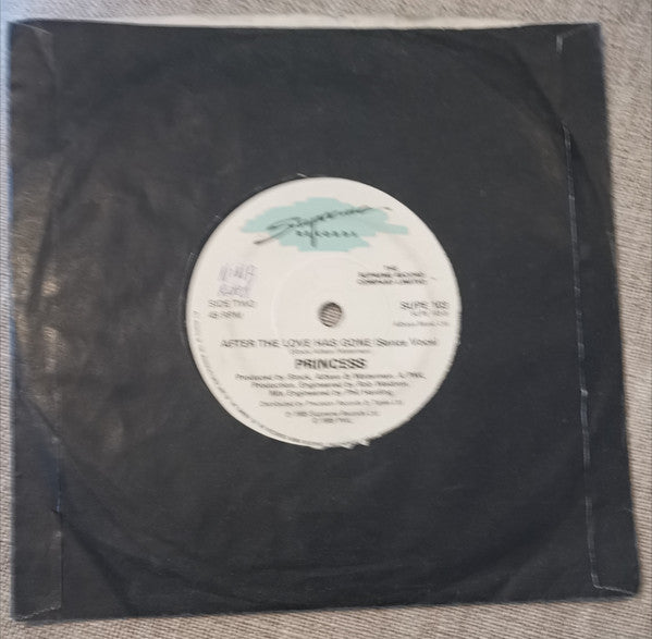 Princess : After The Love Has Gone (7", Single)