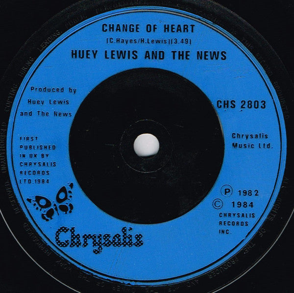 Huey Lewis & The News : If This Is It (7", Single)