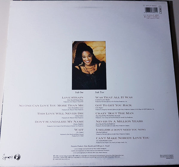 Kym Mazelle : Crazy (LP, Album)