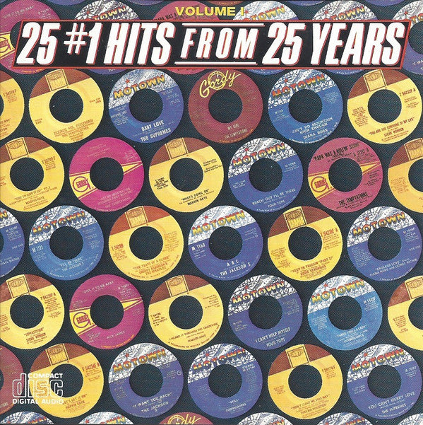 Various : 25 #1 Hits From 25 Years (Volume I) (CD, Comp, RE)