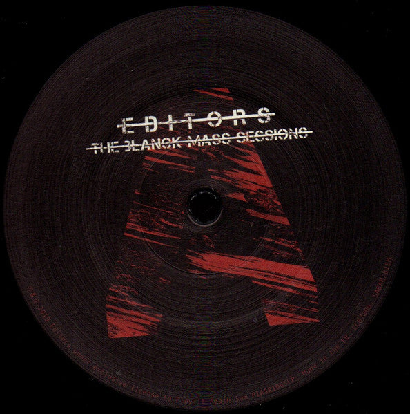 Editors : The Blanck Mass Sessions (LP, Album, 180)