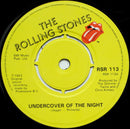 The Rolling Stones : Undercover Of The Night (7", Single, 4-p)