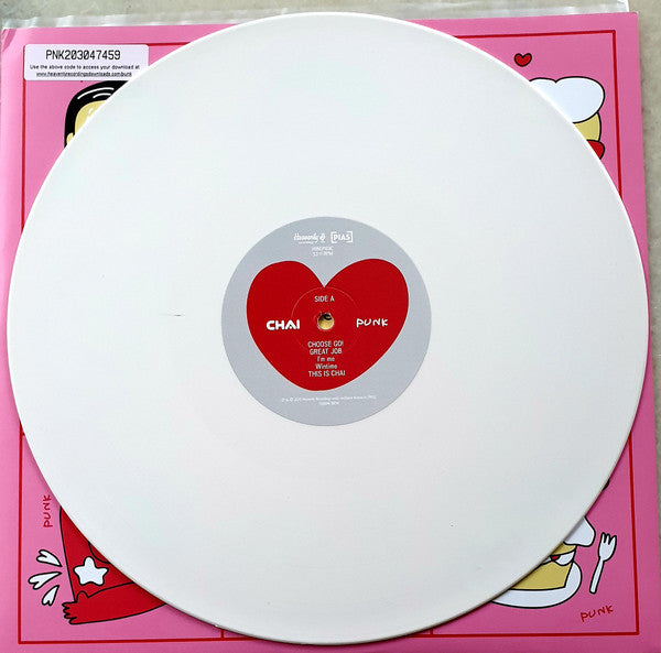Chai (6) : Punk (LP, Album, Ltd, Whi)