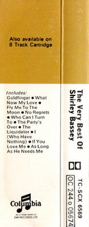 Shirley Bassey : The Very Best Of Shirley Bassey (Cass, Comp)