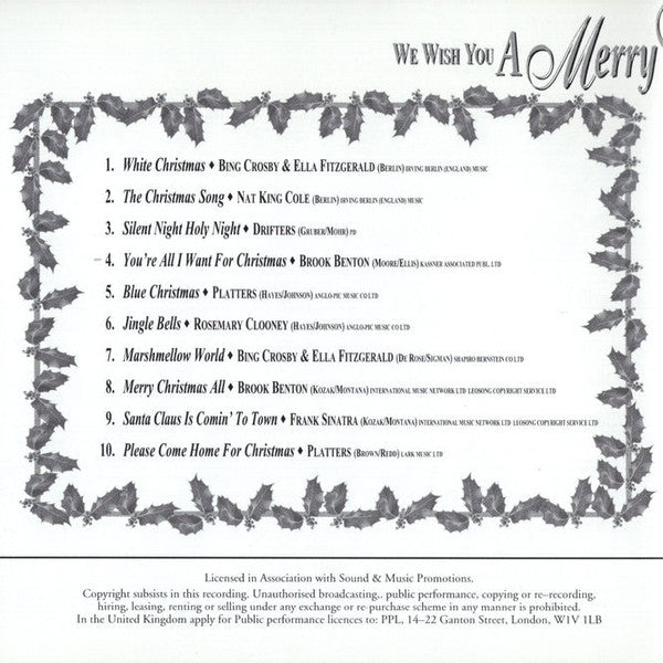 Various : We Wish You A Merry Christmas (CD, Comp, RE)