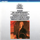 Wolfgang Amadeus Mozart, Hermann Baumann, Concentus Musicus Wien, Nikolaus Harnoncourt : Die 4 Hornkonzerte = Horn Concertos = Concertos Pour Cor (CD, Album, RE)