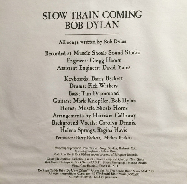 Bob Dylan : Slow Train Coming (LP, Album)