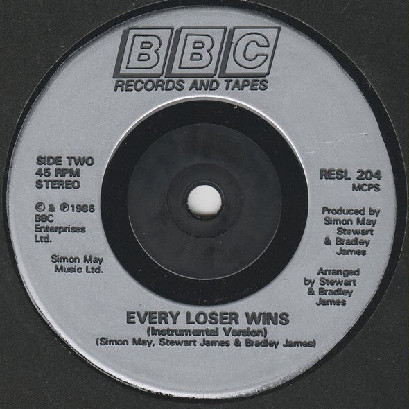 Nick Berry : Every Loser Wins (7", Single, Inj)