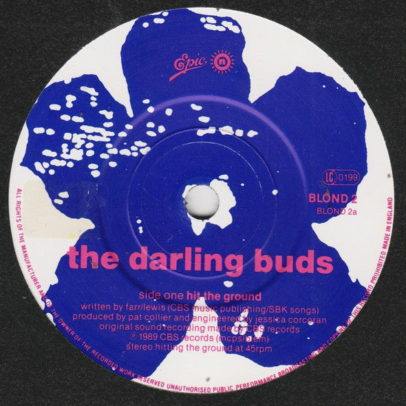 The Darling Buds : Hit The Ground (7", Single)