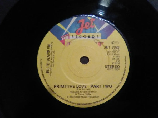 Ellie Warren : Primitive Love (7")