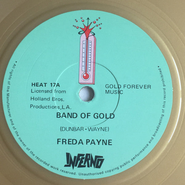 Freda Payne : Band Of Gold (7", RE, Gol)