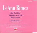 LeAnn Rimes : How Do I Live (CD, Single, Nim)