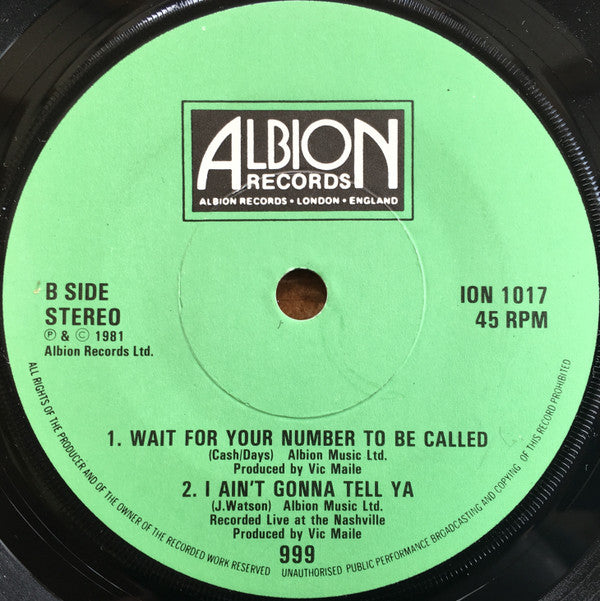 999 : Lil Red Riding Hood (7", Single)