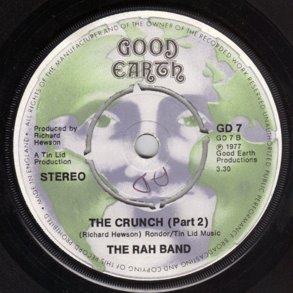 RAH Band : The Crunch (Part 1) (7", Single, Pus)