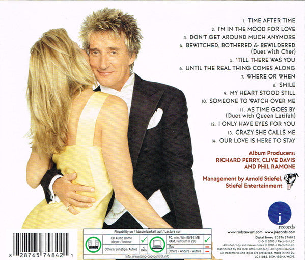 Rod Stewart : As Time Goes By... The Great American Songbook Vol. II (CD, Album, Copy Prot., Dis)