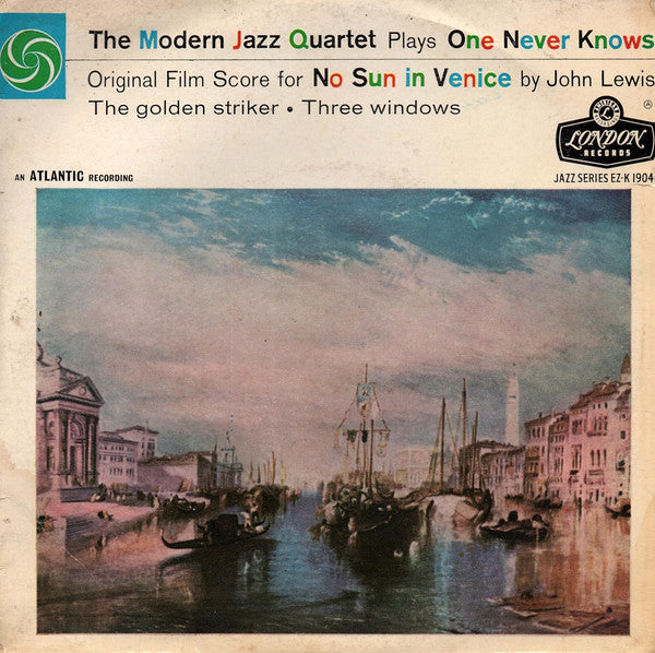 The Modern Jazz Quartet : One Never Knows (7", EP, Tri)