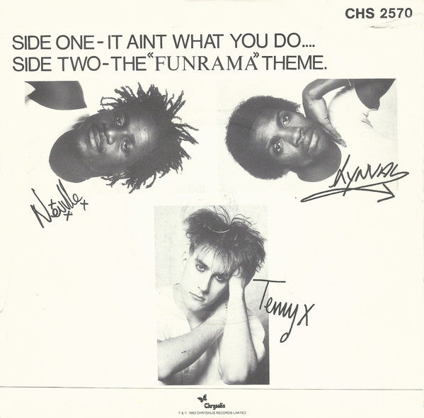 The Fun Boy Three* With Bananarama : It Aint What You Do.... (7", Single, Pic)