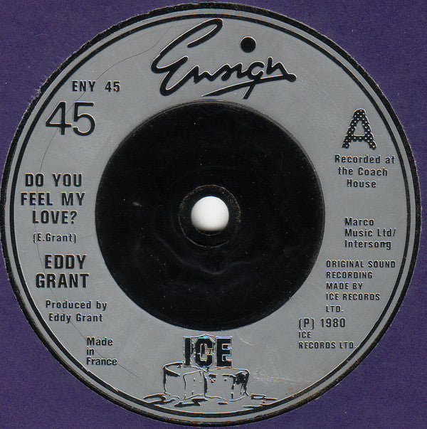 Eddy Grant : Do You Feel My Love (7", Single, Sil)