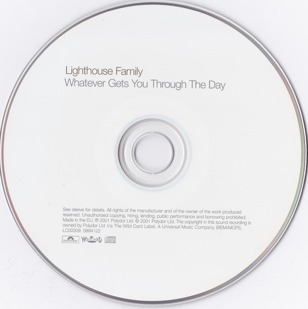 Lighthouse Family : Whatever Gets You Through The Day (CD, Album, S/Edition)