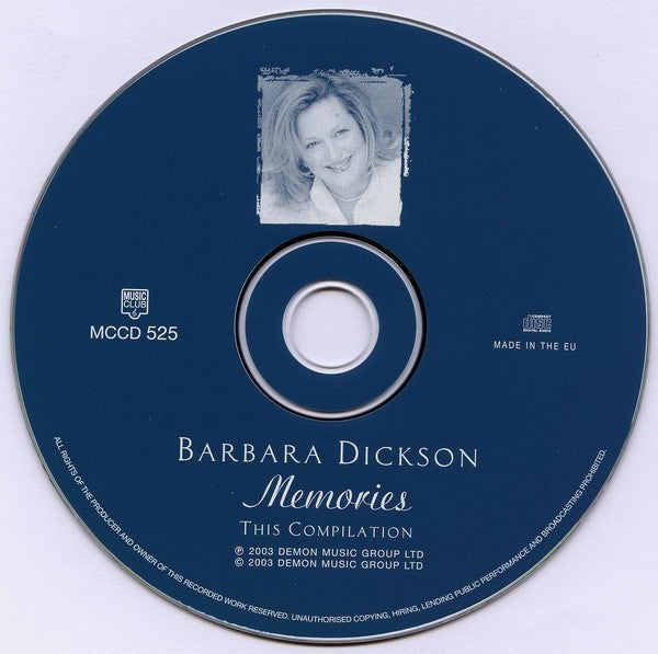 Barbara Dickson : Memories (CD, Comp)