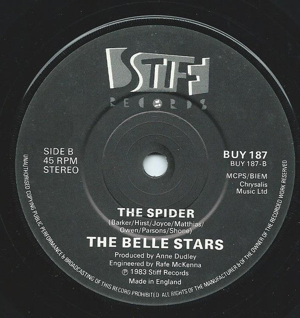 The Belle Stars : The Entertainer (7", Single)