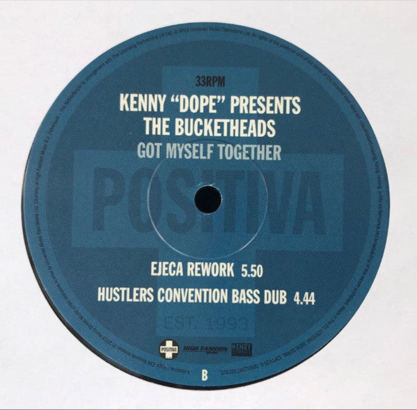 Kenny "Dope" Gonzalez Presents The Bucketheads : Got Myself Together (Remixes) (12")