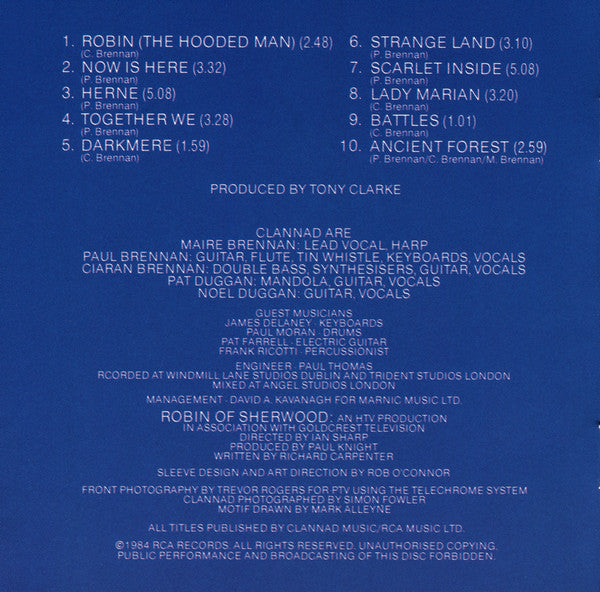 Clannad : Legend (CD, Album, RP, PRS)