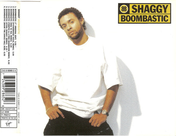 Shaggy : Boombastic (CD, Maxi, Single)