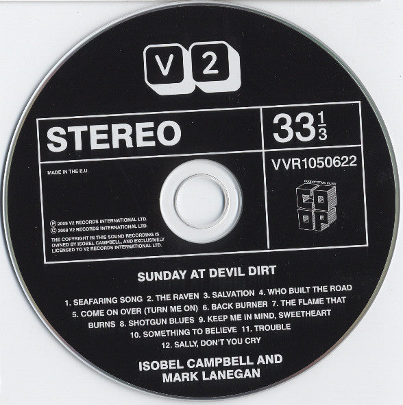 Isobel Campbell & Mark Lanegan : Sunday At Devil Dirt (CD, Album)