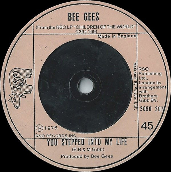Bee Gees : Love So Right  (7", Single, Bei)
