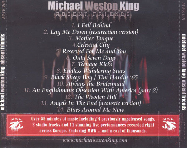 Michael Weston King : Absent Friends (CD, Album)