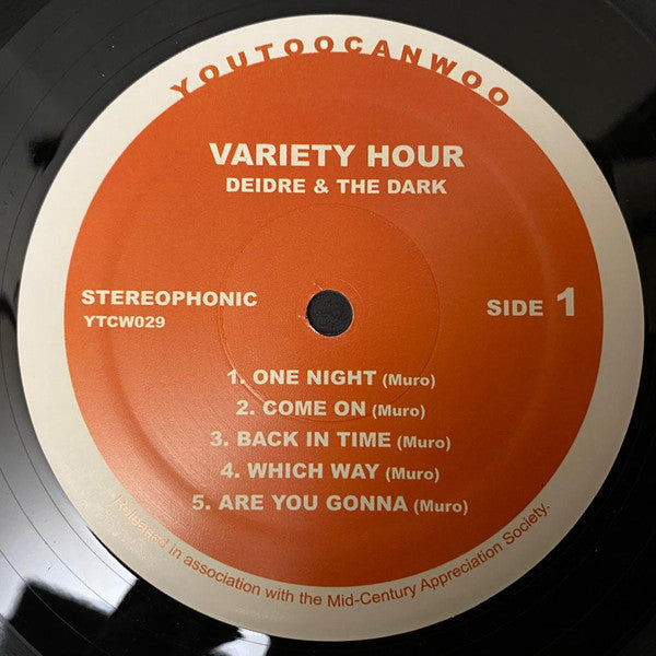 Deidre & The Dark : Variety Hour (LP)