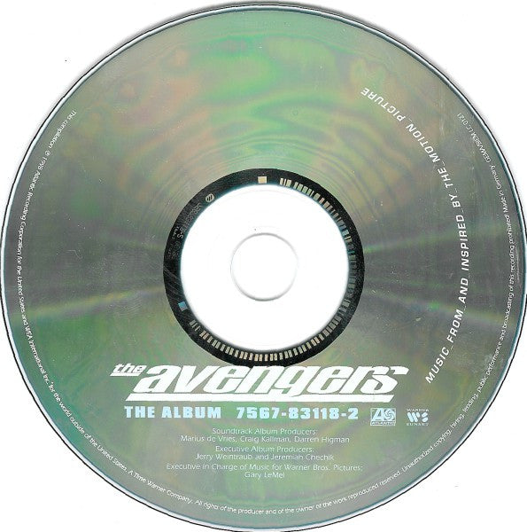 Various : The Avengers: The Album (Music From And Inspired By The Motion Picture) (CD, Album, Comp)