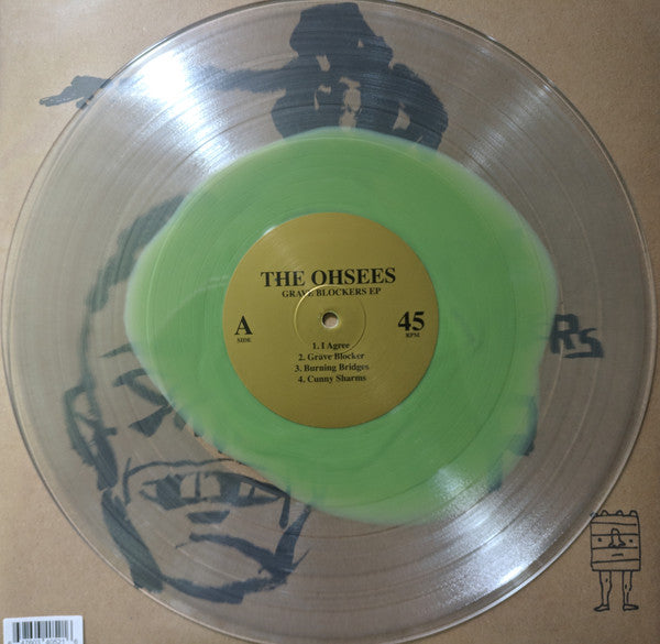 The OhSees* : Grave Blockers EP (12", EP, Ltd, RE, RM, Cre)